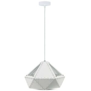 Pendant Light Pastel Prism White 310*180mm