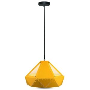 Pendant Light Pastel Prism Yellow 310*180mm