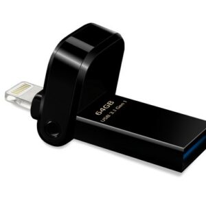 Pendrive 64GB ADATA AI920 per Apple (black)