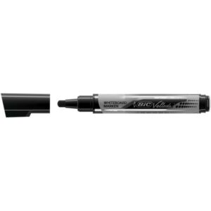 Pennarello Bic Velleda Tank Whiteboard - Linea 2,3 mm - Punta ogivale - Inchiostro a base di alcol - Cancellabilità ottimale - Colore nero