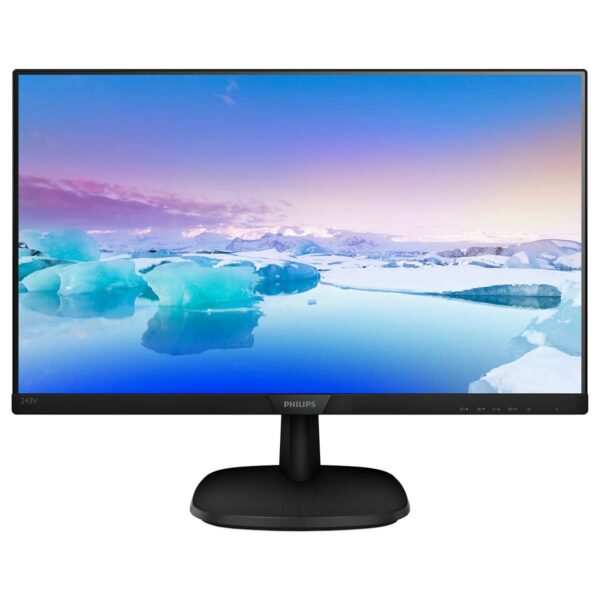 Philips Monitor 23,8, Led Ips, 1920X1080, 5Ms, 250 Cd/M2, Vga, Dvi, Hdmi, Multimediale