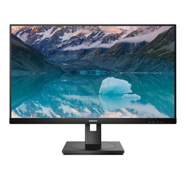 Philips Monitor 23,8 Wled Va 16:9 Fhd 4Ms, Vga/Dvi/Dp/Hdmi, Hub Usb, Pivot, Multimediale