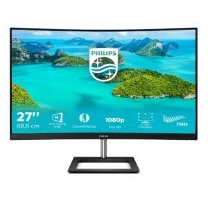 Philips Monitor 27, Lcd Curvo, 1920X1080 4Ms 250Cd/M