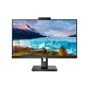 Philips Monitor 27 Led Ips 16:9 Fhd 4Ms 250 Cdm, Vga / Dvi-D /  Hdmi / Dp Pivot, Webcam Multimediale