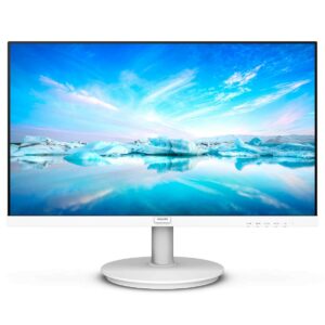 Philips Monitor 27 Led Ips 16:9 Fhd, 4Ms 250 Cdm, Vga/Hdmi, Multimediale, Bianco