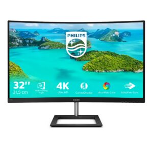 Philips Monitor 31,5 Led Va 4K Uhd 3840X2160 4Ms 250Cdm, Dp/Hdmi, Multimediale