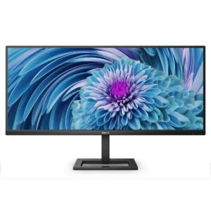 Philips Monitor 34 Led Va 21:9 Wqhd 4Ms 300 Cdm, Usb-C, Altezza, Dp/Hdmi, Multimediale