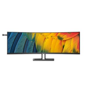 Philips Monitor Curvo 45 Wled Va 32:9 5120X1440 4Ms, Dp/Hdmi, Usb-C Docking, Reg Altezza, Multimedia