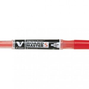 Pilot V-Board Master S evidenziatore Punta sottile Rosso