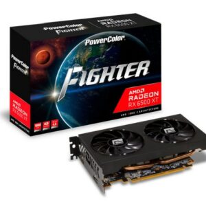 PowerColor AXRX 6500XT 4GBD6-DH/OC scheda video AMD Radeon RX 6500 XT 4 GB GDDR6