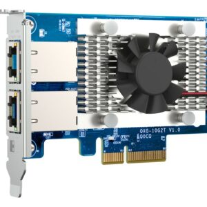 Qnap Scheda Di Rete Dual-Port (10Gbase-T) 10Gbe Network Expansion Card, Intel X710, Pcie Gen3 X4