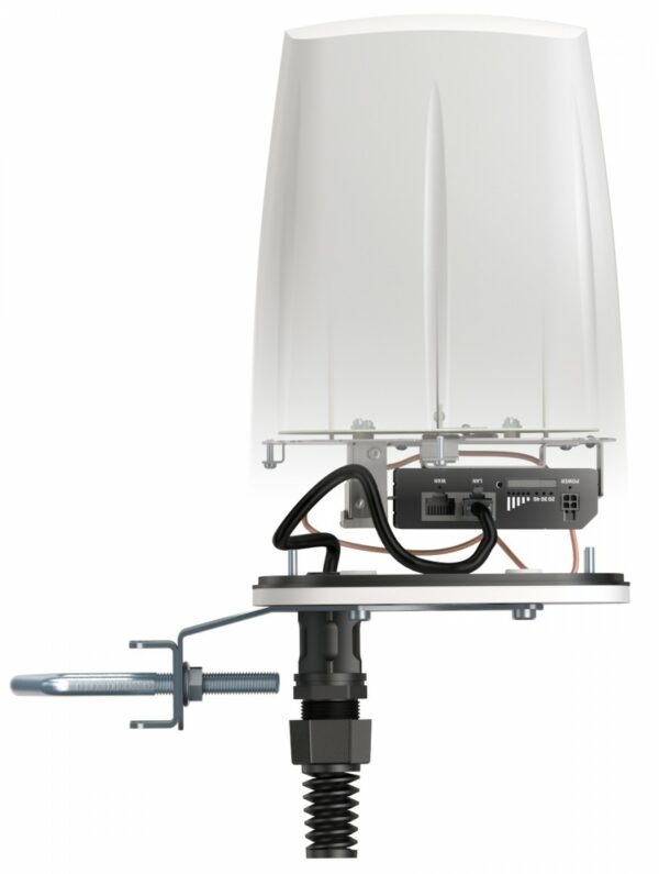 QuWireless QuSpot - 7 dBi - 0.694-0.96/1.7-2.2/2.2-2.7; 2.4-2.5/4.7-6 GHz - 50 ? - Omni-directional antenna - Vertical polarization - IP67