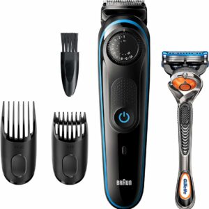 RASOIO ELETTRICO BARBA SERIE 3 BRAUN BT3240 BLACK/BLUE