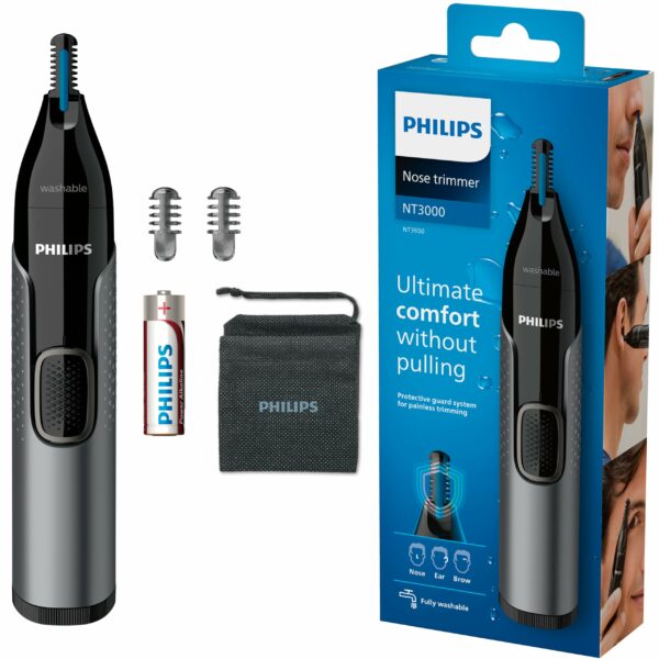 RASOIO ELETTRICO PHILIPS RIFINITORE PER NASO E ORECCHIE NT3650/16