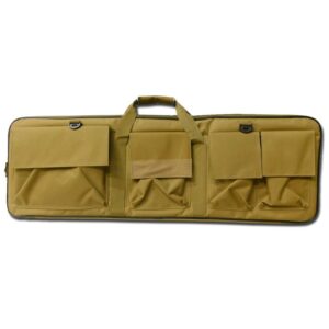 ROYAL BORSA CUSTODIA PORTA FUCILE DA SOFTAIR CON 4 TASCHE 87 cm X 30 cm COLORAZIONE TAN B100TAN