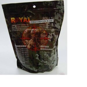 ROYAL PALLINI BIANCHI 0,23G 4350BB 1 KG IDEALI PER IL SOFTAIR PRECISION 0.23