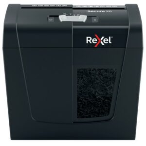 Rexel Secure X6 distruggi documenti Triturazione incrociata 70 dB Nero