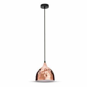 Rose Gold Pendant Light Holder D:230mm