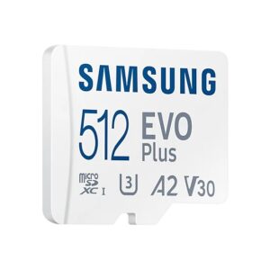 SAMSUNG MICRO SD 512 GB EVO PLUS UHS-I MB-MC512KA/EU