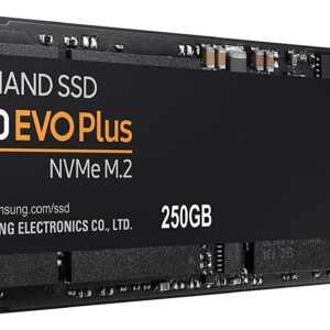 SAMSUNG SOLID STATE DRIVE SSD 250 GB EVO 970 PLUS M.2 NVMe MZ-V7S250BW