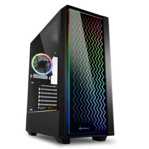 SHARKOON CASE ATX RGB LIT 200 PANNELLO IN VETRO NO ALIM