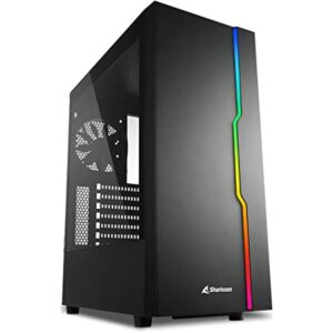 SHARKOON CASE ATX RGB SLIDER PANNELLO IN VETRO NO ALIM