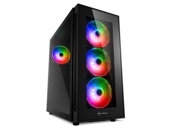 SHARKOON CASE ATX TG5 PRO RGB PANNELLO IN VETRO NO ALIM