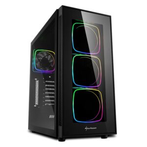 SHARKOON CASE ATX TG6 RGB PANNELLO IN VETRO NO ALIM