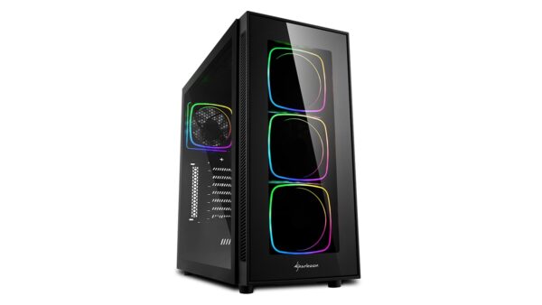 SHARKOON CASE ATX TG6 RGB PANNELLO IN VETRO NO ALIM