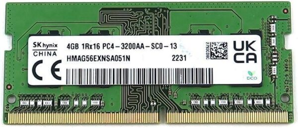 SKHYNIX RAM SO-DDR4 4GB 3200MHZ PC4 HMAG56EXNSA051N OEM BULK