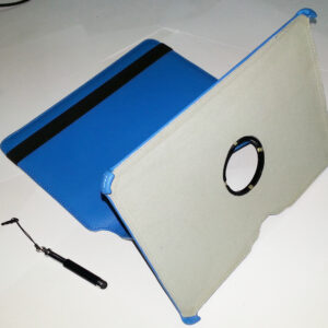 SMART COVER PER SAMSUNG GALAXY TAB 2 P5100 360° BLU + PENNINO + SCREEN PROTETTIVA