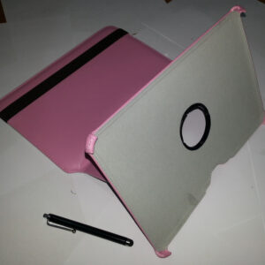 SMART COVER PER SAMSUNG GALAXY TAB 2 P5100 360° ROSA + PENNINO + SCREEN PROTETTIVA