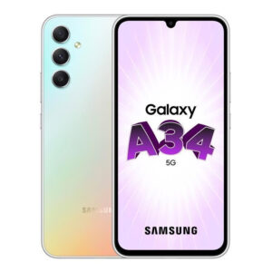 SMARTPHONE SAMSUNG A346 GALAXY A34 5G 6+128GB DUOS SILVER ITALIA