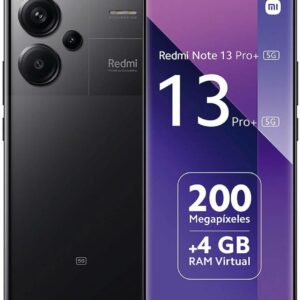 SMARTPHONE XIAOMI REDMI NOTE 13 PRO PLUS 5G 8+256GB DUOS MIDNIGHT BLACK ITALIA