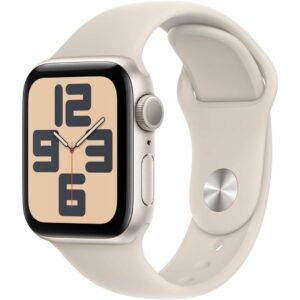 SMARTWATCH APPLE WATCH SE 2 40MM GPS ALLUMINIO GALASSIA CON CINTURINO SPORT GALASSIA S/M MR9U3QL/A ITALIA