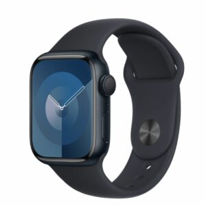 SMARTWATCH APPLE WATCH SERIES 9 41MM GPS ALLUMINIO MIDNIGHT CON CINTURINO SPORT MIDNIGHT S/M MR8W3QL/A EUROPA