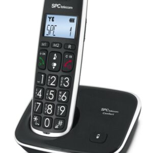 SPC 7608N telefono Telefono DECT Identificatore di chiamata Nero