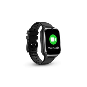 SPC Smartee 4G Senior Smartwatch Touch Screen da 1,7 - Misura Frequenza Cardiaca, Passi, Calorie ecc... - Protezione IP68 - Colore Nero