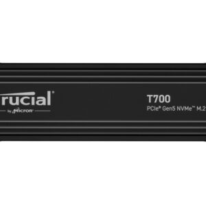 SSD Crucial 1TB T700 CT1000T700SSD5 PCIe 5.0 x4 M.2 NVME Gen5 con radiatore