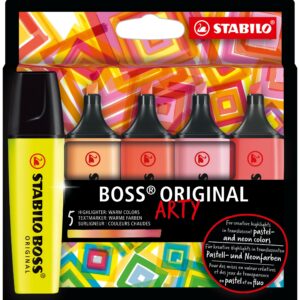 STABILO BOSS ORIGINAL evidenziatore 5 pz Punta smussata Multicolore