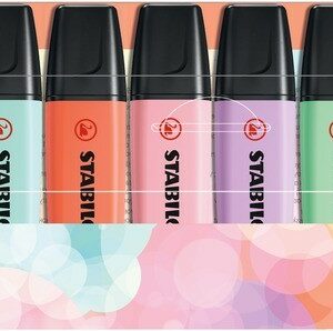 STABILO Boss Original Pastel evidenziatore 6 pz Multicolore