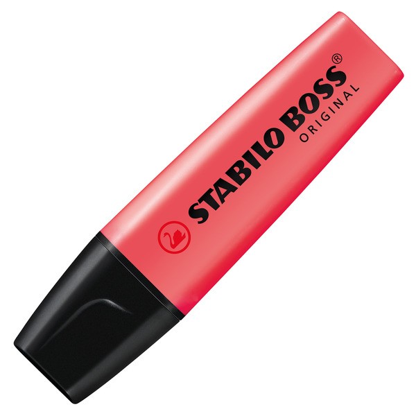 STABILO Boss Original evidenziatore 10 pz Rosso