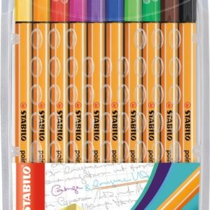 STABILO Point 88 Confezione 10 fineliner multicolore