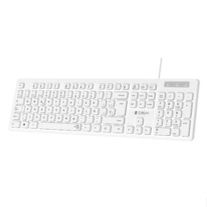 SUBBLIM SUBKBC-0SSK51 tastiera USB QWERTY Spagnolo Nero, Bianco