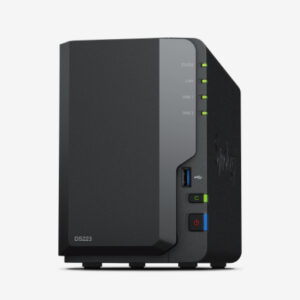 SYNOLOGY NETWORK ATTACHED STORAGE NAS DI RETE 2X SLOT BAY DS223