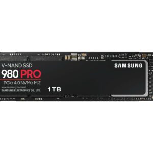 Samsung Ssd 980 Pro M.2 Pcie 4.0X4 Nvme 1Tb 7000/5000Mbps R/W