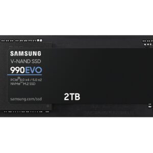 Samsung 990 EVO M.2 2 TB PCI Express 4.0 V-NAND TLC NVMe