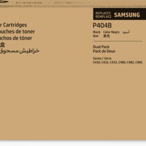 Samsung Cartucce toner nero CLT-P404B in confezione doppia.