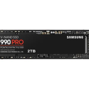 Samsung Ssd Interno 990 Pro 2Tb M.2 Nvme Pcie Gen 4.0 X4 Read/Write 7450/6900 Mb/S