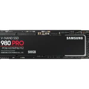 Ssd M.2 500Gb Pcie 4.0 980 Pro R/W 6900/5000 Mb/S